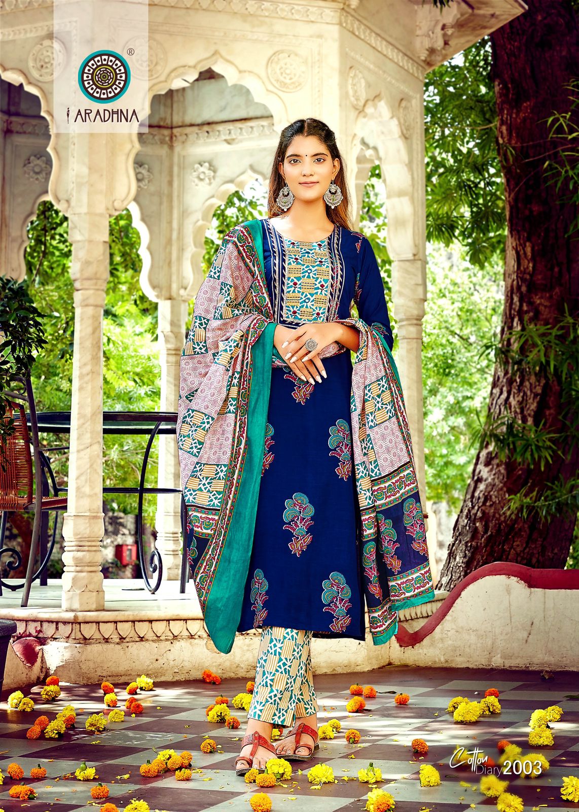 Cotton Diary Vol 2 By Aradhna Readymade Salwar Suits Catalog